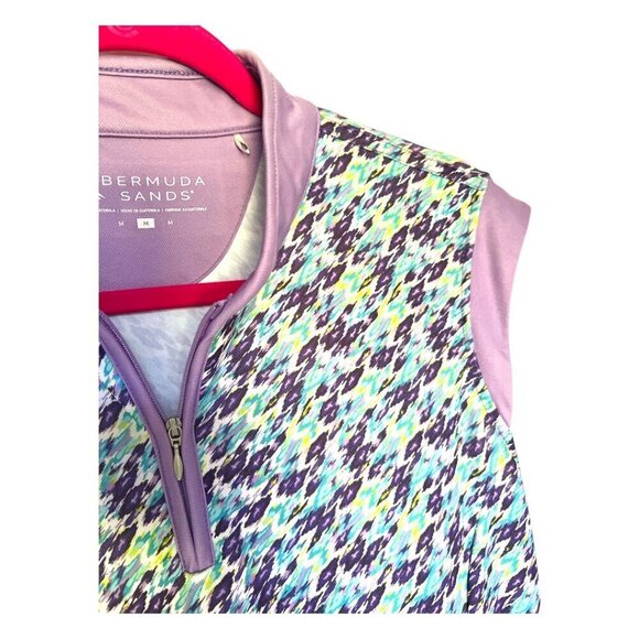 Bermuda Sands Golf Tennis Pickleball Athletic Dress Lavender Floral Size Medium - Picture 4 of 13